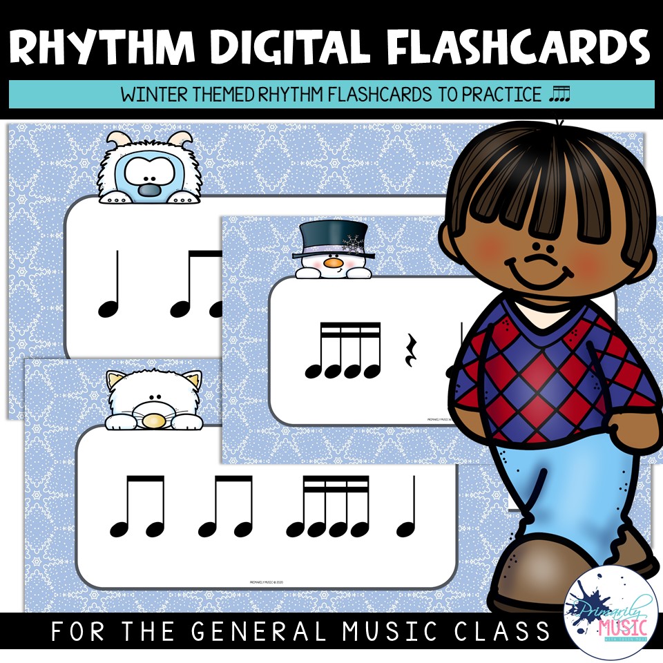 Winter Flashcard Rhythm Level 5 COVER