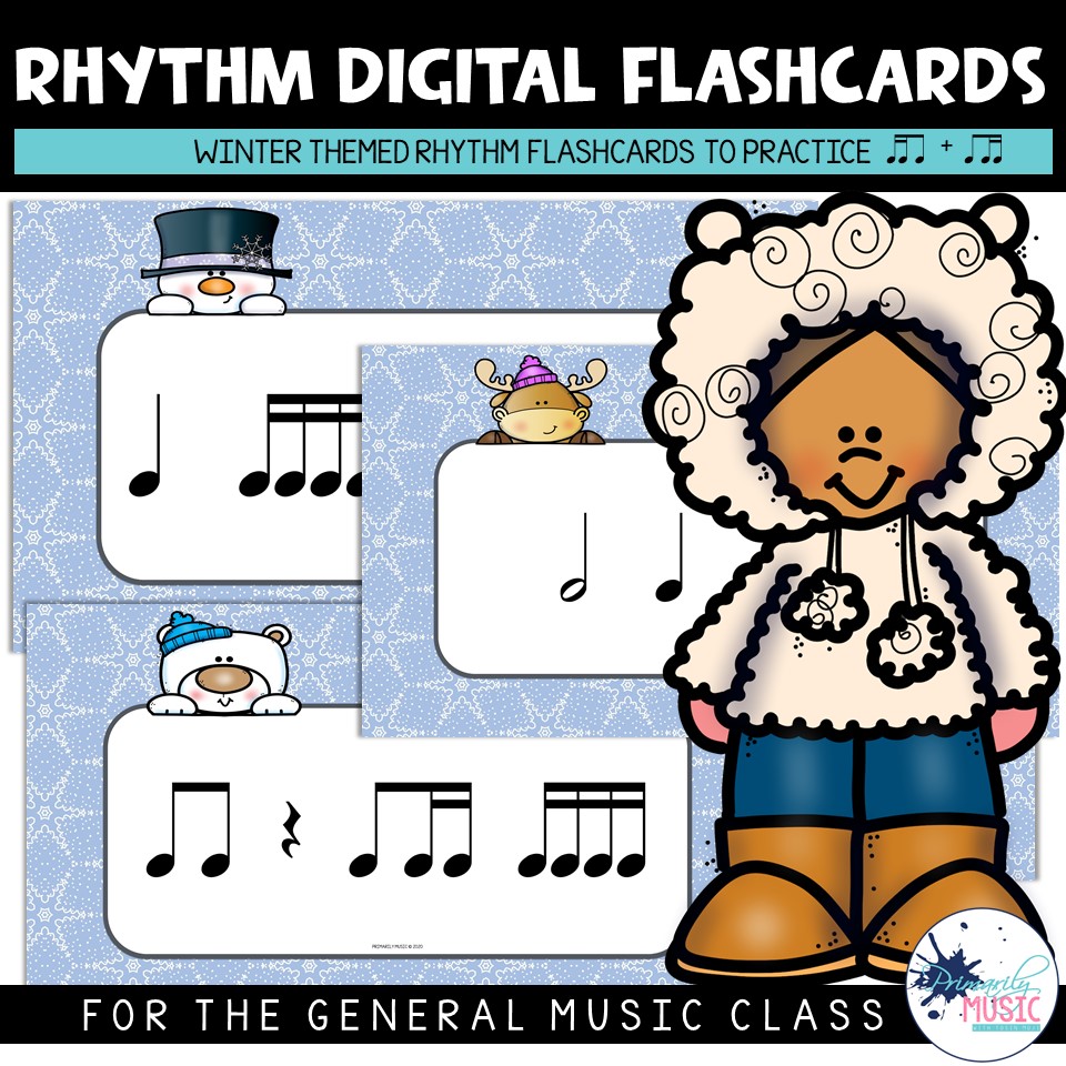 Winter Flashcard Rhythm Level 9 COVER