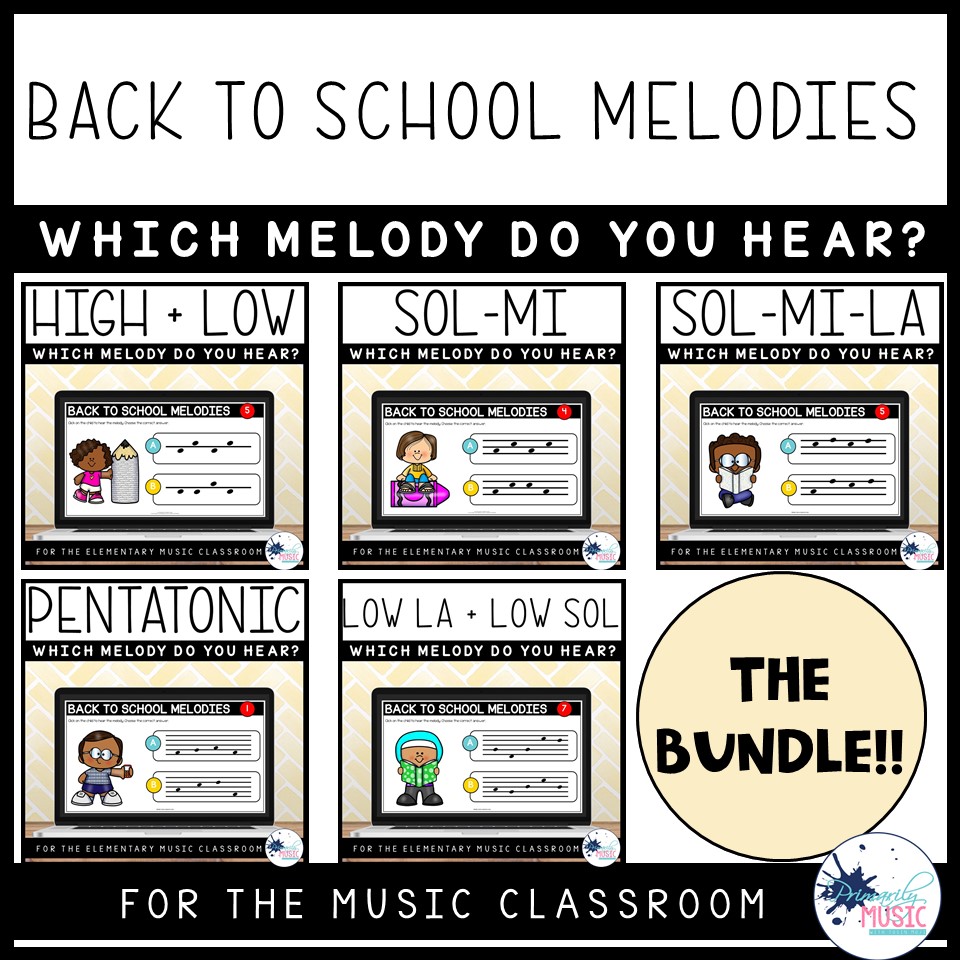 Back to School Melodies Bundle