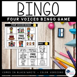 Four Voice Bingo