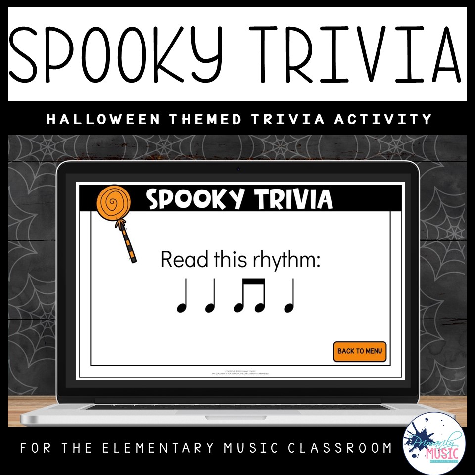 Spooky Trivia- 1st Grade